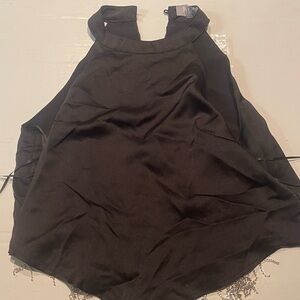 Buckle Dark Brown Tank Top